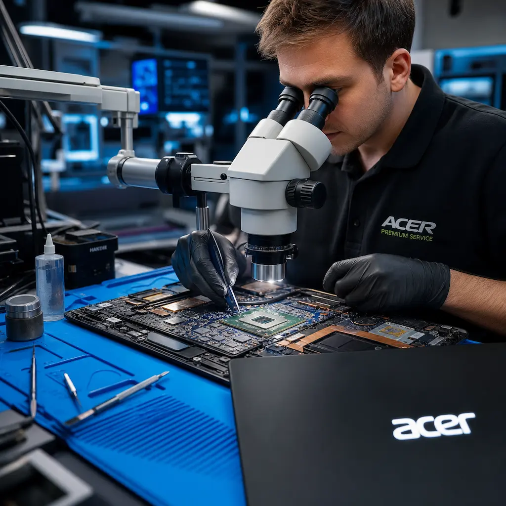 Замена видеокарты ноутбука Acer в Фурманове