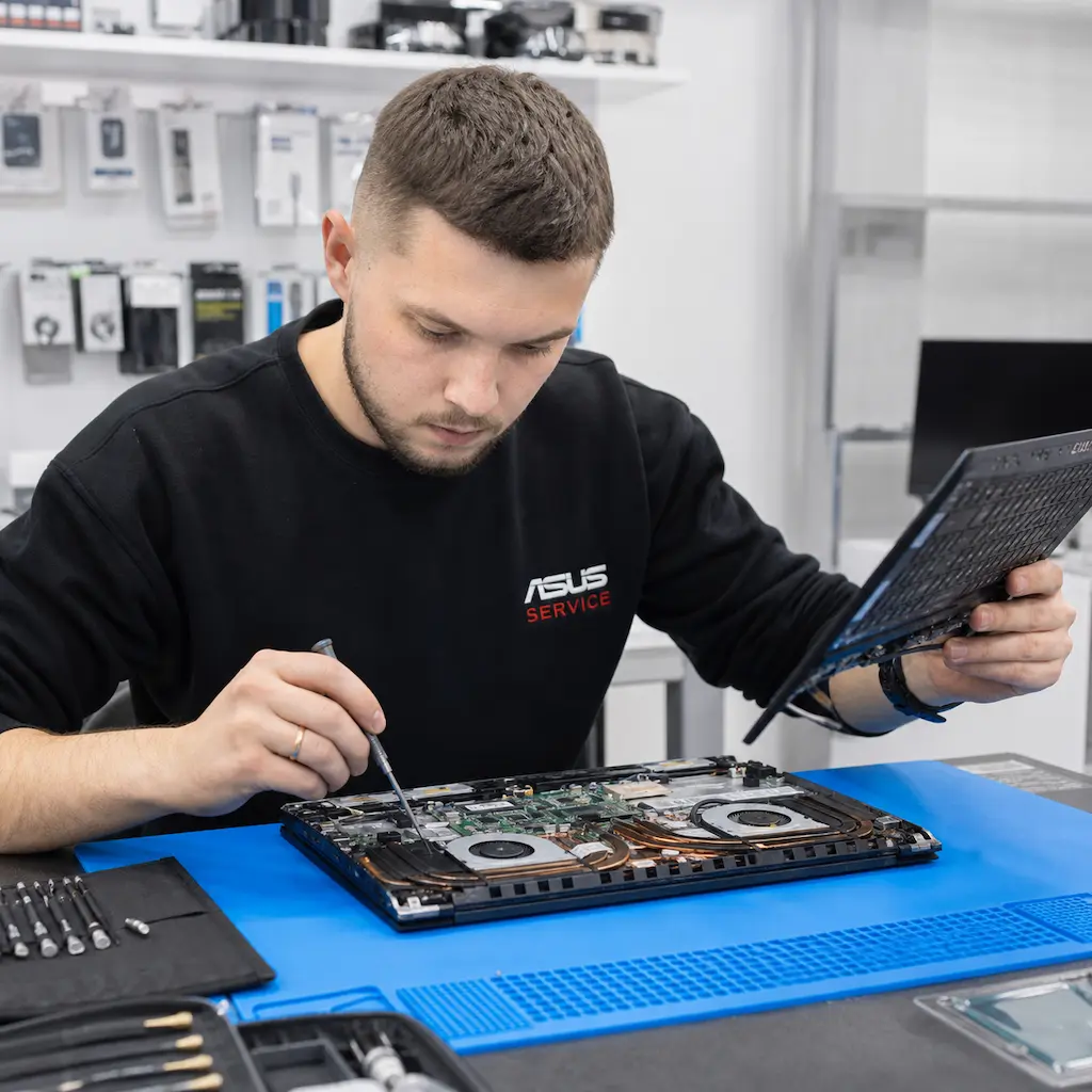 заменить клавиатуру на ноутбуке Asus в Фурманове