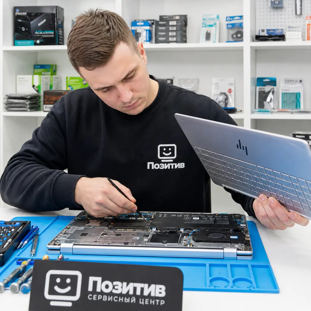 заменить клавиатуру на ноутбуке HP в Фурманове