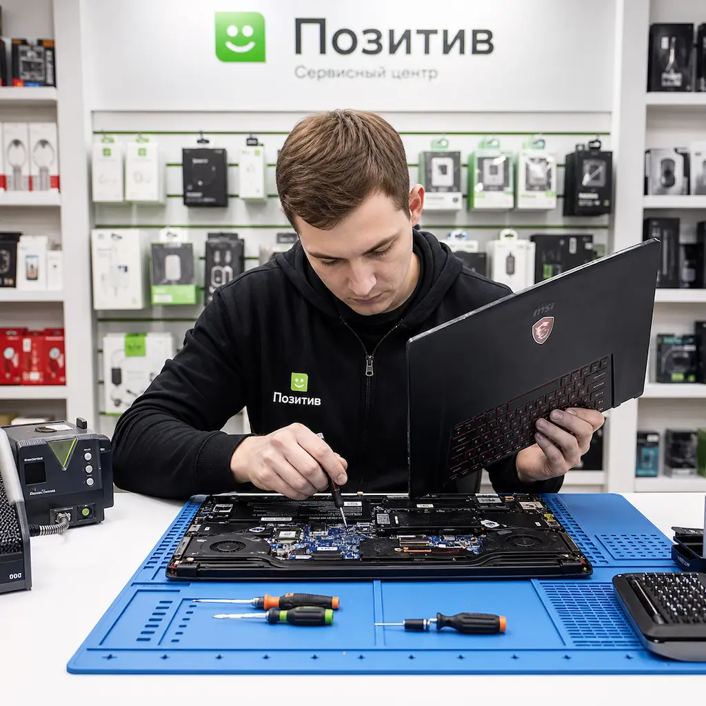 заменить клавиатуру на ноутбуке MSI в Фурманове