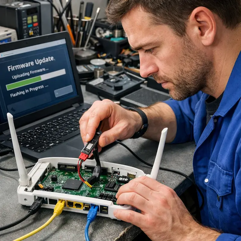 Обновление прошивки роутера в Фурманове