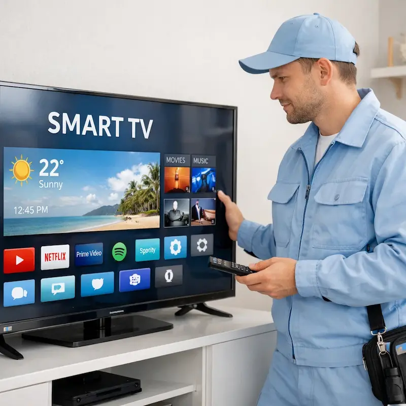 Настройка Smart TV в Фурманове