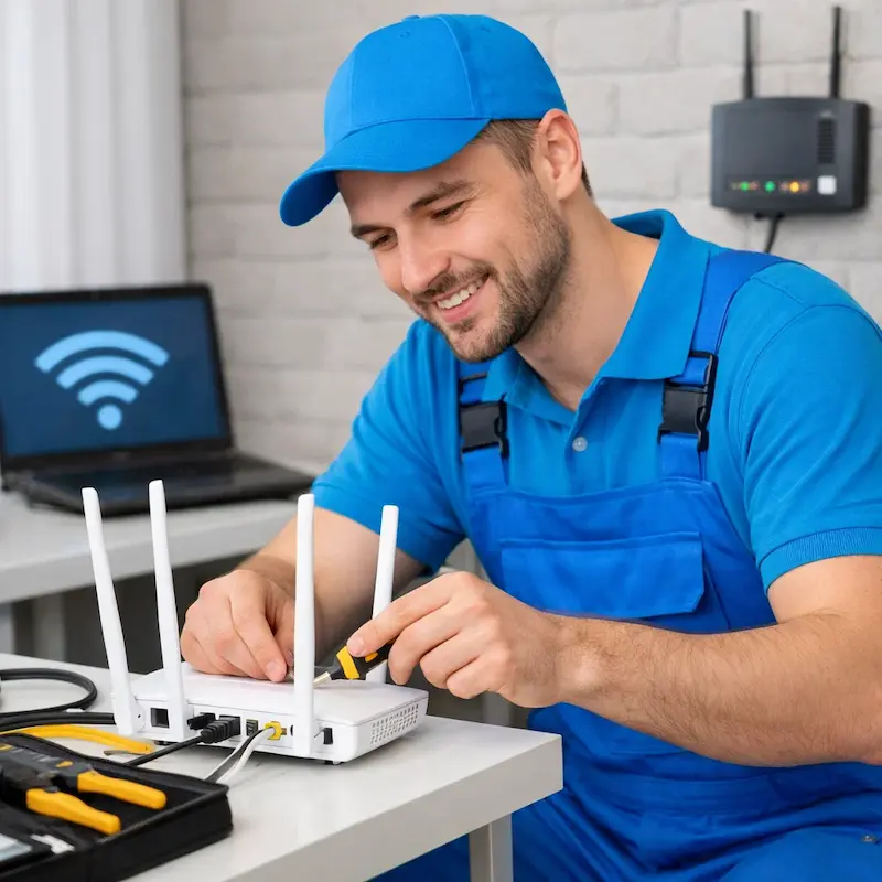 Настройка Wi - Fi в Фурманове