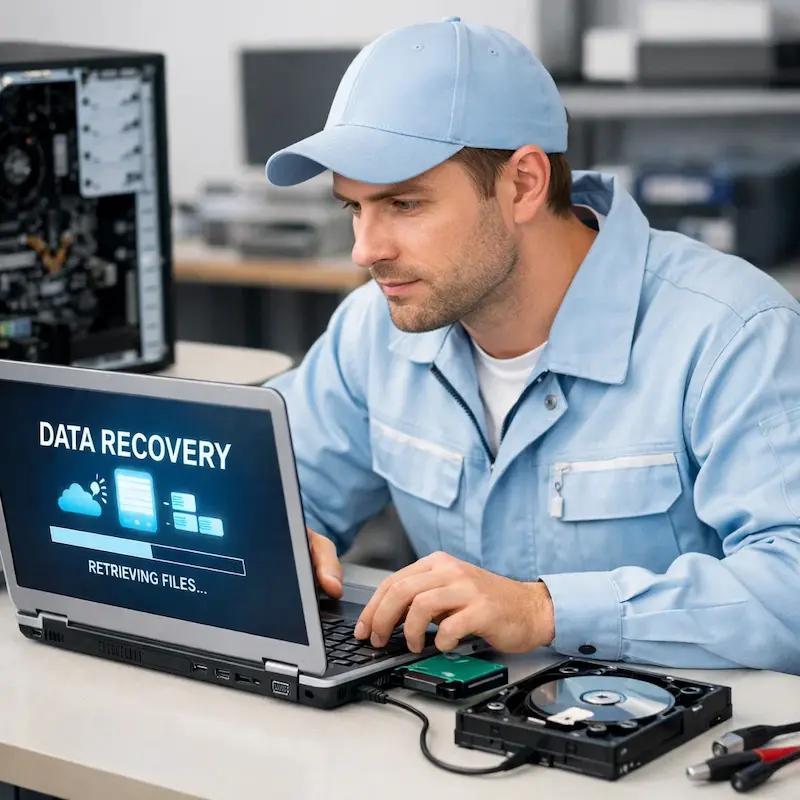 Восстановление данных и файлов в Фурманове