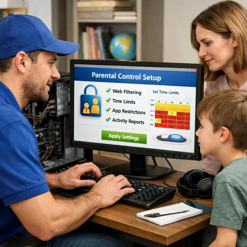 установка родительского контроля в Фурманове