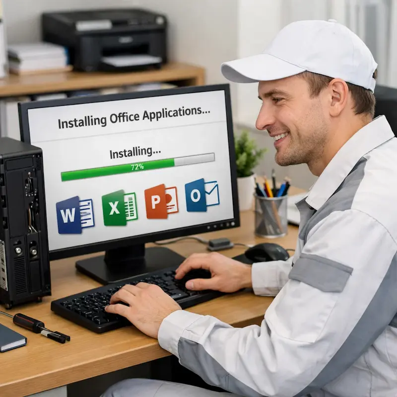 Установка и настройка программ на компьютере в Фурманове