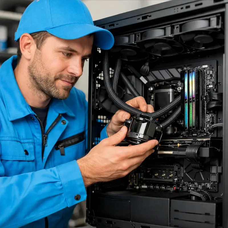 Установка СЖО на ПК в Фурманове