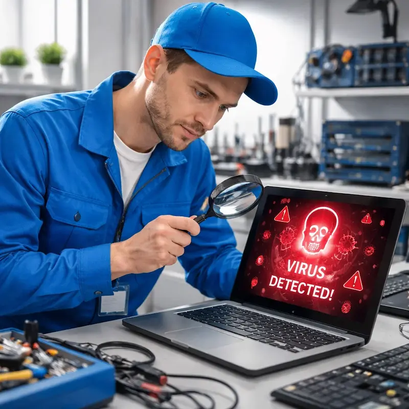 Поиск компьютерных вирусов в Фурманове